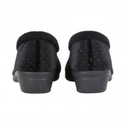 Black Beverley Velour Slippers | Lotus 8 Black Beverley Velour Slippers | Lotus -Lotus Shoes Sale black beverley velour slippers lotus p12705 29374 medium