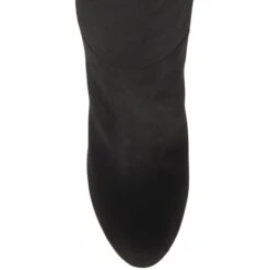 Black Check Rochelle Heeled Knee High Boots | Lotus -Lotus Shoes Sale black check rochelle heeled knee high boots lotus p13531 32351 medium