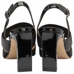 Black & Diamante Joie Slingback Court Shoes | Lotus -Lotus Shoes Sale black diamante joie slingback court shoes lotus p13407 32190 medium