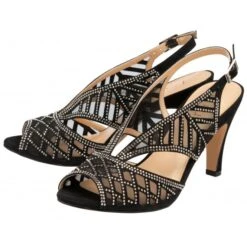 Front Page -Lotus Shoes Sale black diamante natalia peep toe sandals lotus p12915 30296 medium