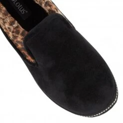 Black Eliza Textile Slippers | Lotus -Lotus Shoes Sale black eliza textile slippers lotus p12707 29686 medium