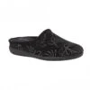Black Elizabeth Textile Mule Slippers | Lotus 2 Black Elizabeth Textile Mule Slippers | Lotus -Lotus Shoes Sale black elizabeth textile mule slippers lotus p12704 29659 medium