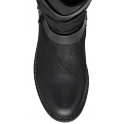 Black & Grey Robin Knee High Boots | Lotus -Lotus Shoes Sale black grey robin knee high boots lotus p13041 30816 medium