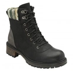 Black Hickory Zip-Up Ankle Boots | Lotus