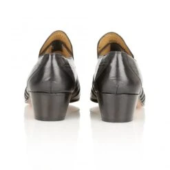Black Leather Carnaby Loafers | Rombah Wallace -Lotus Shoes Sale black leather carnaby loafers rombah wallace p18 6796 medium