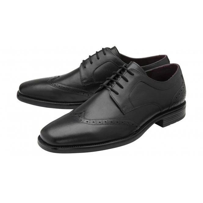 Black Leather Dartford Brogues | Lotus 4 Black Leather Dartford Brogues | Lotus - Image 2