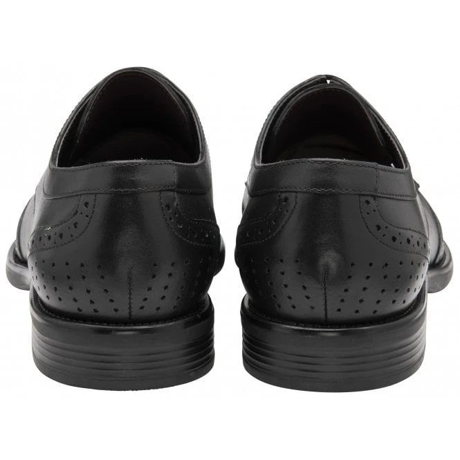 Black Leather Dartford Brogues | Lotus 5 Black Leather Dartford Brogues | Lotus - Image 3