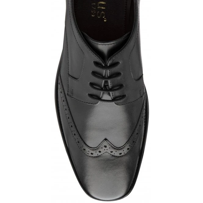Black Leather Dartford Brogues | Lotus 6 Black Leather Dartford Brogues | Lotus - Image 4