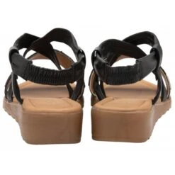 Black Leather Evette Open-Toe Sandals | Lotus 8 Black Leather Evette Open-Toe Sandals | Lotus -Lotus Shoes Sale black leather evette open toe sandals lotus p13684 32807 medium