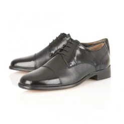 New Arrival -Lotus Shoes Sale black leather farnham lace up shoes rombah wallace p1139 6787 medium