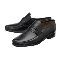 New Arrival -Lotus Shoes Sale black leather galligan loafers rombah wallace p10278 32121 medium