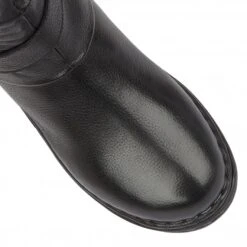 Black Leather Jolanda Mid-Calf Boots | Lotus -Lotus Shoes Sale black leather jolanda mid calf boots lotus p12644 29115 medium