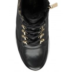 Black Leather & Leopard-Print Saskia High Top Trainers | Stressless By Lotus 9 Black Leather & Leopard-Print Saskia High Top Trainers | Stressless By Lotus -Lotus Shoes Sale black leather leopard print saskia high top trainers stressless by lotus p13045 30856 medium