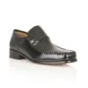 Black Leather Lowndes Loafers | Rombah Wallace -Lotus Shoes Sale black leather lowndes loafers rombah wallace p9 6798 medium