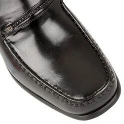 Black Leather Lowndes Loafers | Rombah Wallace -Lotus Shoes Sale black leather lowndes loafers rombah wallace p9 6801 medium