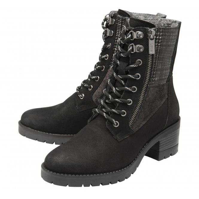 Black Leather Oklahoma Ankle Boots | Lotus 4 Black Leather Oklahoma Ankle Boots | Lotus - Image 2