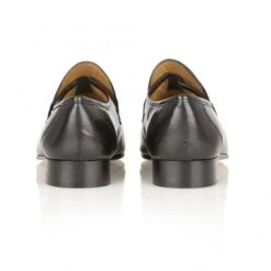 Black Leather Regent Loafers | Rombah Wallace -Lotus Shoes Sale black leather regent loafers rombah wallace p11 6768 medium