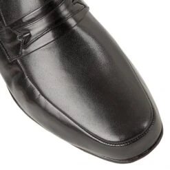Black Leather Regent Loafers | Rombah Wallace -Lotus Shoes Sale black leather regent loafers rombah wallace p11 6769 medium