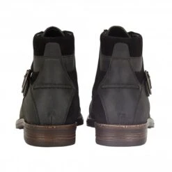 Black Leather & Suede Irvine Lace-Up Boots | Lotus -Lotus Shoes Sale black leather suede irvine lace up boots lotus p12733 29573 medium