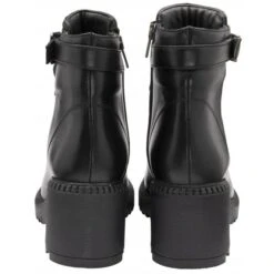 Black Leather Virginia Heeled Zip-Up Ankle Boots | Lotus -Lotus Shoes Sale black leather virginia heeled zip up ankle boots lotus p13368 32450 medium