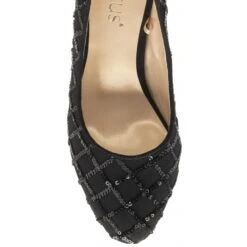 Black Lucia Patterned Court Shoes | Lotus -Lotus Shoes Sale black lucia patterned court shoes lotus p13409 32255 medium