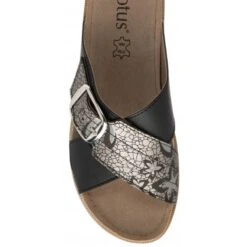 Black Marta Mule Sandals | Lotus 9 Black Marta Mule Sandals | Lotus -Lotus Shoes Sale black marta mule sandals lotus p13593 32820 medium