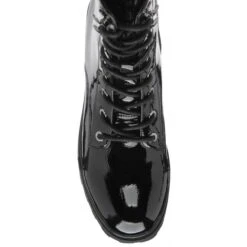 Black Patent Delaney Mid-Calf Boots | Lotus -Lotus Shoes Sale black patent delaney mid calf boots lotus p13501 32039 medium
