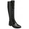 Black Patent Lisa Knee High Boots | Lotus -Lotus Shoes Sale black patent lisa knee high boots lotus p13386 32244 medium