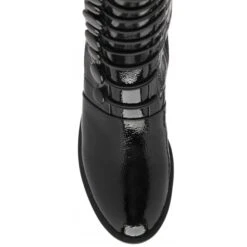Black Patent Lisa Knee High Boots | Lotus -Lotus Shoes Sale black patent lisa knee high boots lotus p13386 32247 medium