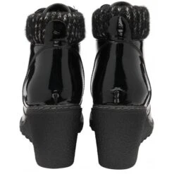 Black Patent Philomena Wedge Ankle Boots | Lotus 8 Black Patent Philomena Wedge Ankle Boots | Lotus -Lotus Shoes Sale black patent philomena wedge ankle boots lotus p13565 32538 medium