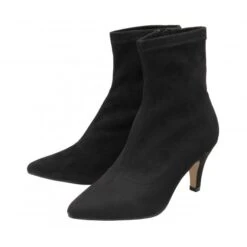 Front Page -Lotus Shoes Sale black stretch microfibre camilla ankle boots lotus p13369 32509 medium
