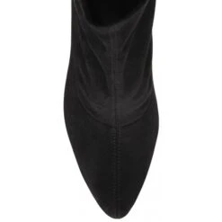 Black-Stretch Microfibre Camilla Ankle Boots | Lotus -Lotus Shoes Sale black stretch microfibre camilla ankle boots lotus p13369 32511 medium