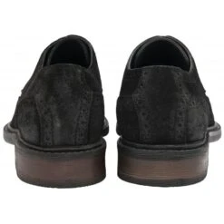 Black Suede Dunford Lace-Up Brogues | Lotus -Lotus Shoes Sale black suede dunford lace up brogues lotus p13546 32070 medium