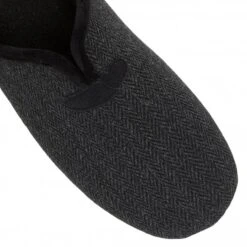 Black Textile Albert Slippers | Lotus -Lotus Shoes Sale black textile albert slippers lotus p12736 29722 medium