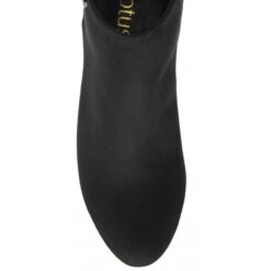 Black Textile Cassandra Heeled Ankle Boots | Lotus -Lotus Shoes Sale black textile cassandra heeled ankle boots lotus p13372 31951 medium