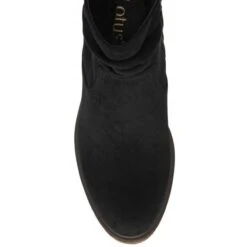 Black Textile Danica Heeled Ankle Boots | Lotus -Lotus Shoes Sale black textile danica heeled ankle boots lotus p13360 32015 medium