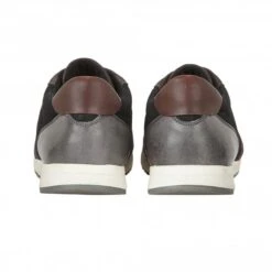 Black Textile & Grey Leather Barrie Trainers | Lotus 8 Black Textile & Grey Leather Barrie Trainers | Lotus -Lotus Shoes Sale black textile grey leather barrie trainers lotus p12747 29557 medium