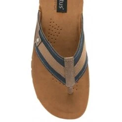 Blue & Tobacco Ian Toe-Post Sandals | Lotus -Lotus Shoes Sale blue tobacco ian toe post sandals lotus p12927 30222 medium