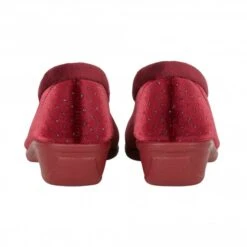 Bordo Beverley Velour Slippers | Lotus -Lotus Shoes Sale bordo beverley velour slippers lotus p12849 29382 medium
