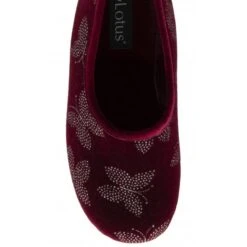 Bordo Jessie Full Shoe Slippers | Lotus -Lotus Shoes Sale bordo jessie full shoe slippers lotus p13142 31013 medium