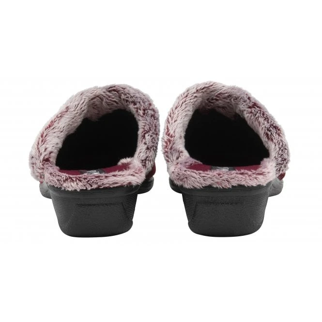Bordo Polly Mule Slippers | Lotus 5 Bordo Polly Mule Slippers | Lotus - Image 3
