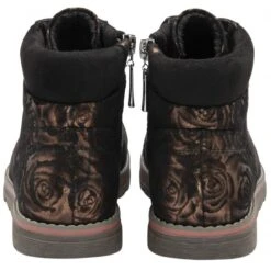 Bronze Floral-Print Nova Ankle Boots | Lotus -Lotus Shoes Sale bronze floral print nova ankle boots lotus p13352 32314 medium