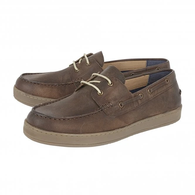 Brown Leather Dawson Deck Shoes | Lotus 4 Brown Leather Dawson Deck Shoes | Lotus - Image 2
