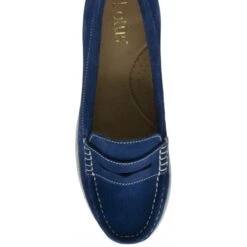 Cobalt Blue Suede Asher Loafers | Lotus -Lotus Shoes Sale cobalt blue suede asher loafers lotus p13208 31603 medium