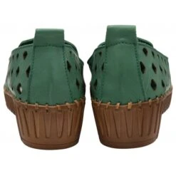 Green Leather Karson Slip-On Shoes | Lotus -Lotus Shoes Sale green leather karson slip on shoes lotus p13748 33255 medium