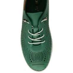 Green Leather Katya Casual Shoes | Lotus -Lotus Shoes Sale green leather katya casual shoes lotus p13631 33284 medium