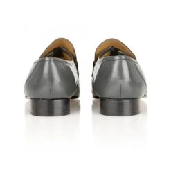 Grey Leather Regent Loafers | Rombah Wallace -Lotus Shoes Sale grey leather regent loafers rombah wallace p13 6776 medium
