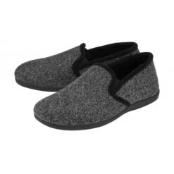 Grey Textile Austin Full Shoe Slippers | Lotus -Lotus Shoes Sale grey textile austin full shoe slippers lotus p13131 31063 medium