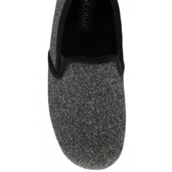 Grey Textile Austin Full Shoe Slippers | Lotus -Lotus Shoes Sale grey textile austin full shoe slippers lotus p13131 31065 medium