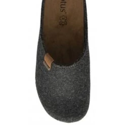 Grey Textile Sidney Mule Slippers | Lotus -Lotus Shoes Sale grey textile sidney mule slippers lotus p13154 31097 medium